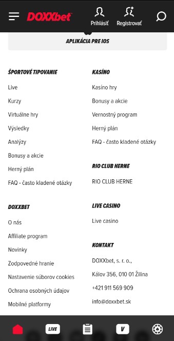 Doxxbet Kontakt sk mobile