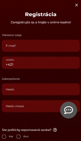 Eurogold Registracia kasína Slovensko